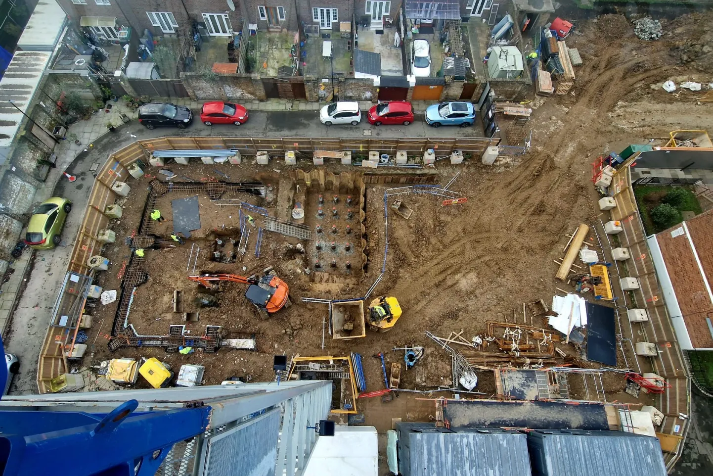 pile caps and groundbeams 